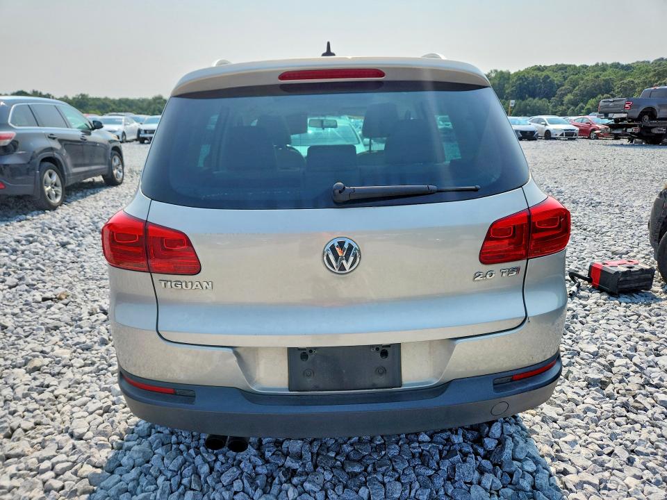 2012 Volkswagen Tiguan VIN WVGAV7AX0CW536955 COPART salvage auction — FRONT END, Ga - Certificate Of Title, sold $250 on 2026-08-04 (photo 6)