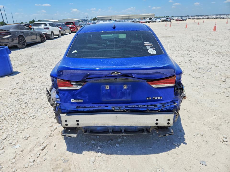 2019 Lexus Is VIN JTHBA1D2XK5085361 COPART salvage auction — REAR END, Salvage Title, sold $3,500 on 2026-07-23 (photo 6)