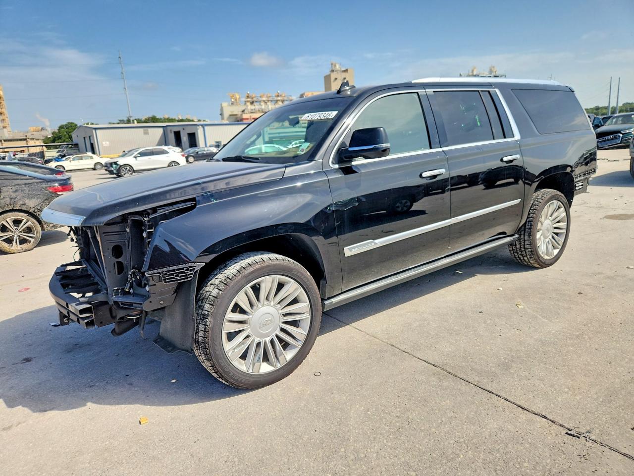 2018 Cadillac Escalade ESV VIN 1GYS3KKJ2JR292095 — COPART salvage auction photo