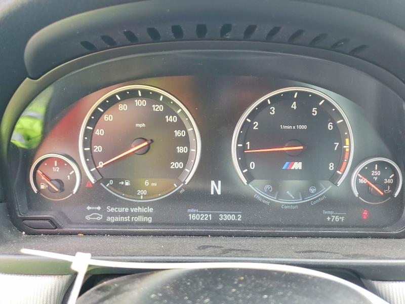 2016 BMW M5 VIN WBSFV9C55GD595740 COPART salvage auction — MINOR DENT/SCRATCHES, AZ - CERTIFICATE OF TITLE (P), sold $11,700 on 2026-07-29 (photo 9)