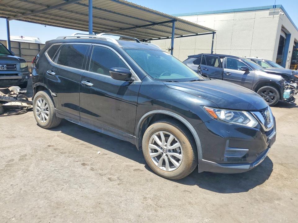 2019 Nissan Rogue VIN JN8AT2MT1KW261041 COPART salvage auction — REAR END, Salvage Title, sold $3,500 on 2026-07-31 (photo 4)