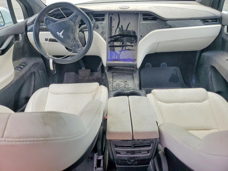 2021 Tesla Model x VIN 5YJXCBE21MF322567 COPART salvage auction — MECHANICAL, TX - CERTIFICATE OF TITLE (P), sold $4,550 on 2026-07-27 (photo 8)
