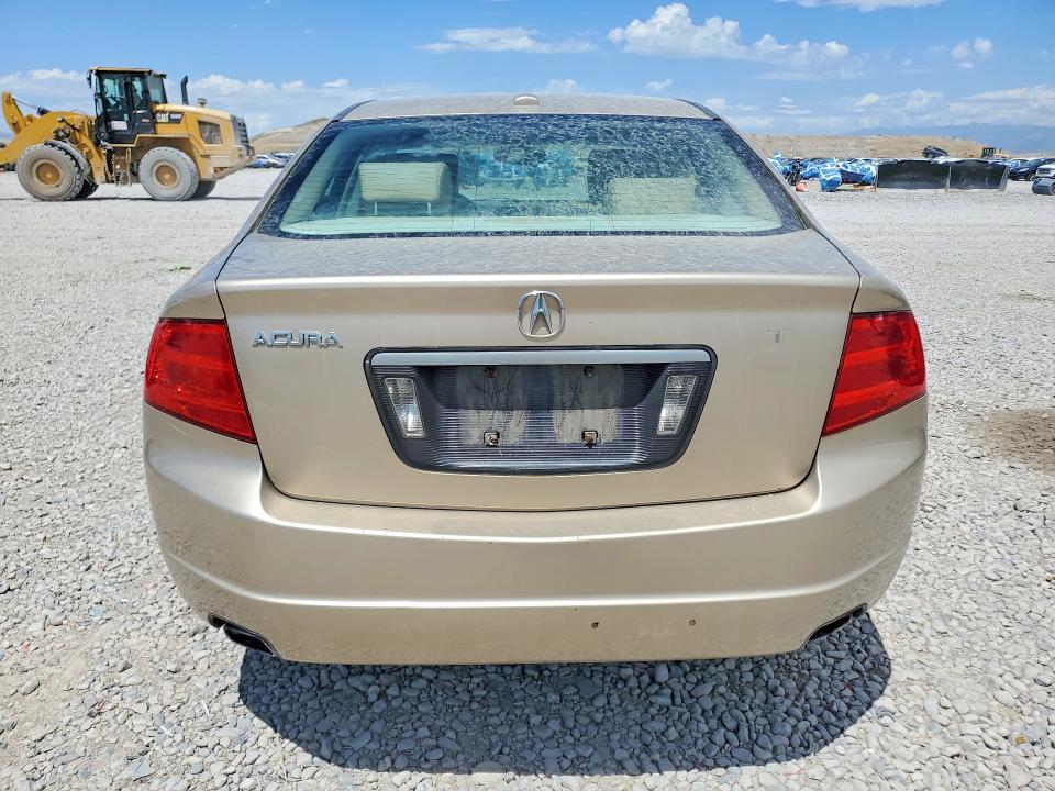2006 Acura Tl VIN 19UUA66206A078003 COPART salvage auction — FRONT END, Ut - Certificate Of Title, sold $150 on 2026-07-31 (photo 6)