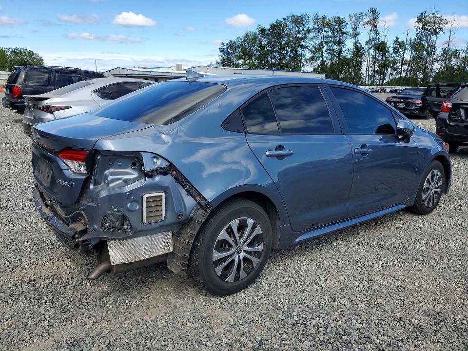 2022 Toyota Corolla VIN JTDEAMDE4N3004400 COPART salvage auction — REAR END, WA - BILL OF SALE, sold $2,000 on 2026-07-27 (photo 3)