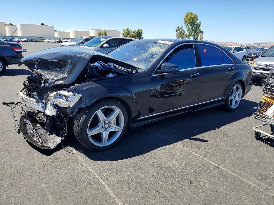 2010 Mercedes-benz S-klasse VIN WDDNG8GB5AA289482 COPART salvage auction — FRONT END, Ca - Salvage Certificate, sold $400 on 2026-08-10 (photo 1)
