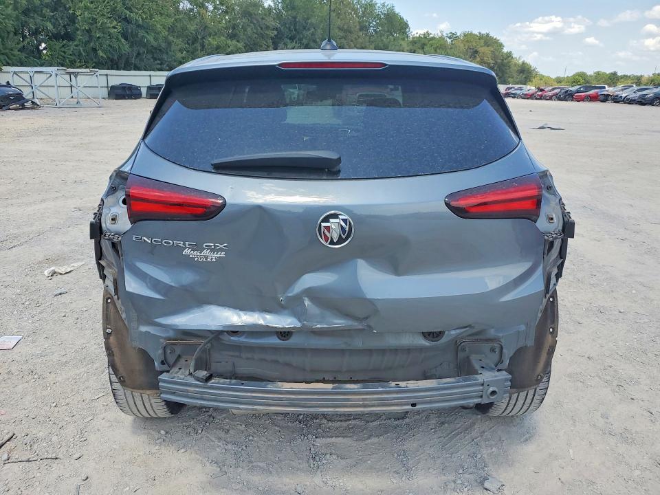2021 Buick Encore VIN KL4MMBS23MB062075 COPART salvage auction — REAR END, Ok - Cert Of Title-Salvage, sold $3,350 on 2026-08-27 (photo 6)