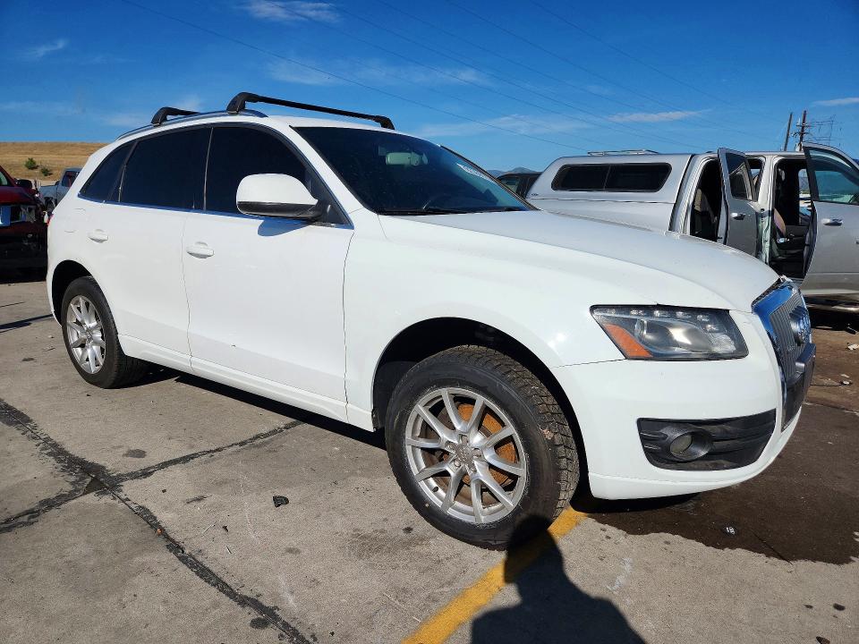 2012 Audi Q5 VIN WA1LFAFP6CA034605 COPART salvage auction — FRONT END, Co - Public - Salvage Title, sold $875 on 2026-08-26 (photo 4)