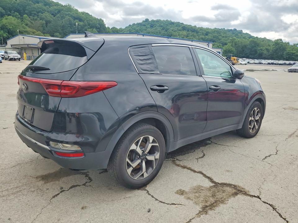 2020 Kia Sportage VIN KNDPM3AC8L7749492 COPART salvage auction — VANDALISM, OH - CERTIFICATE OF TITLE, sold $1,900 on 2026-07-16 (photo 3)