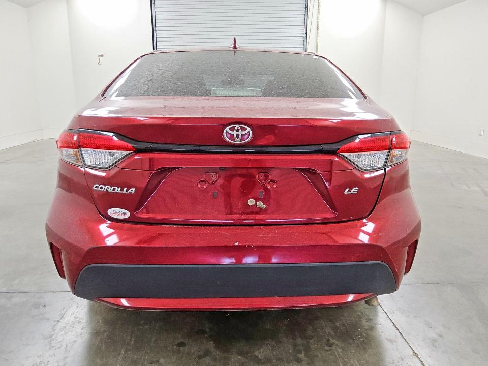 2022 Toyota Corolla VIN 5YFEPMAE9NP322121 COPART salvage auction — FRONT END, Tx - Certificate Of Title, sold $150 on 2026-07-28 (photo 6)
