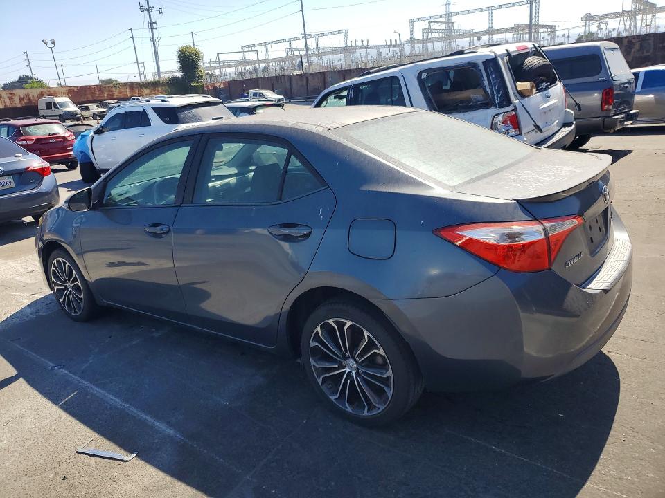 2014 Toyota Corolla VIN 5YFBURHE9EP047638 COPART salvage auction — NORMAL WEAR, Ca - Dis/Dlr/Exp Clean W/Salv Hist, sold $3,450 on 2026-07-15 (photo 2)