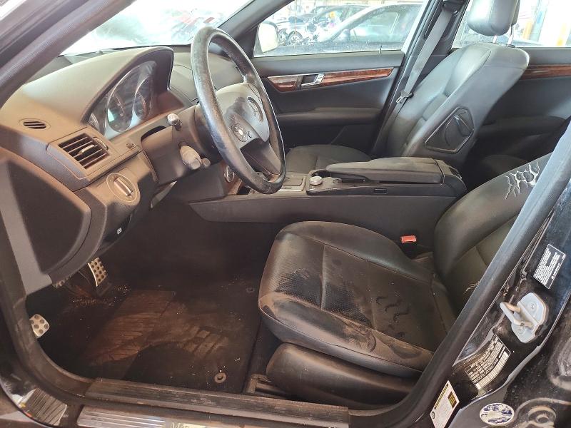 2009 Mercedes-benz C class VIN WDDGF81XX9R077948 COPART salvage auction — FRONT END, Az - Certificate Of Title (P), sold $475 on 2026-07-29 (photo 7)