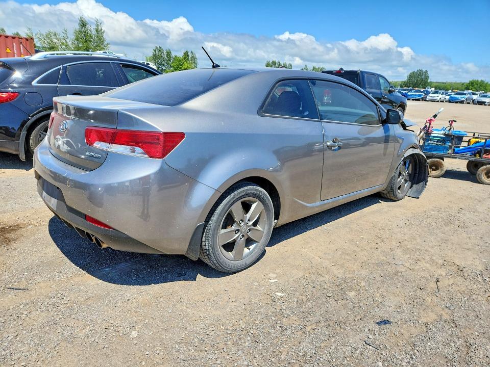 2012 Kia Forte VIN KNAFU6A23C5484333 COPART salvage auction — FRONT END, On - Permit Salvage, sold $200 on 2026-07-30 (photo 3)