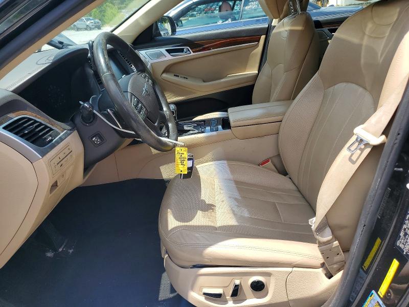 2018 Genesis G80 VIN KMHGN4JE7JU271001 COPART salvage auction — MECHANICAL, Ga - Certificate Of Title, sold $3,300 on 2026-07-29 (photo 7)