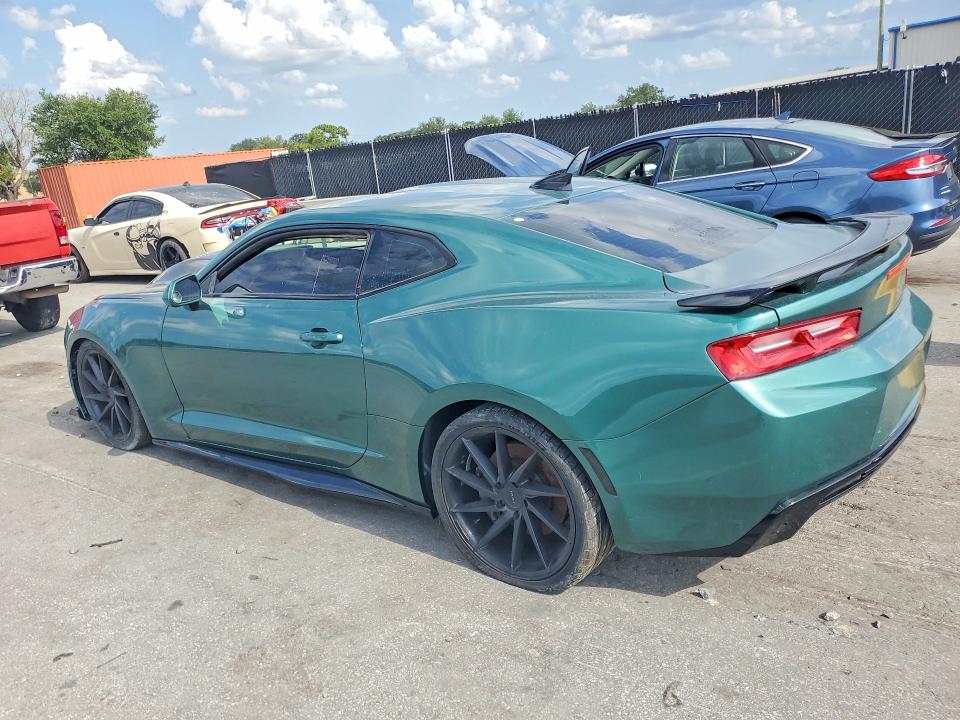 2018 Chevrolet Camaro VIN 1G1FF1R70J0119627 COPART salvage auction — MECHANICAL, In - Certificate Of Title, sold $13,500 on 2026-07-30 (photo 2)