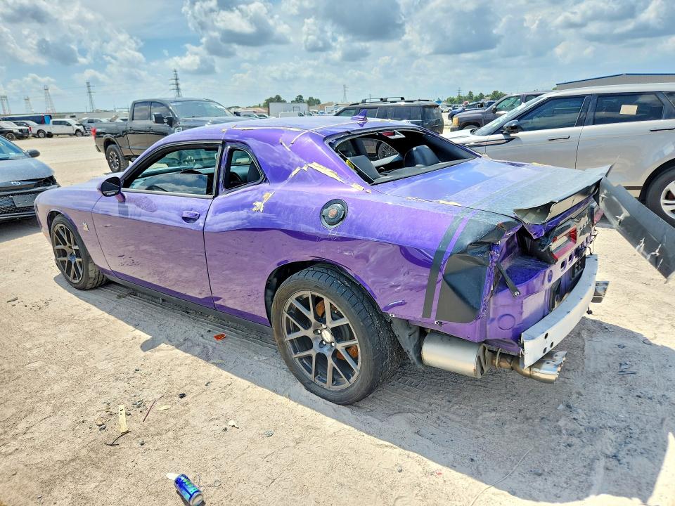 2016 Dodge Challenger VIN 2C3CDZFJ8GH195443 COPART salvage auction — REAR END, Tx - Salvage Vehicle Title, sold $9,900 on 2026-08-28 (photo 2)