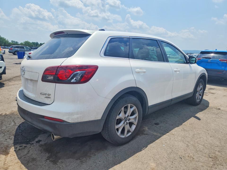 2014 Mazda Cx-9 VIN JM3TB3CV0E0444638 COPART salvage auction — REAR END, Pa - Certificate Of Salvage, sold $1,250 on 2026-07-17 (photo 3)