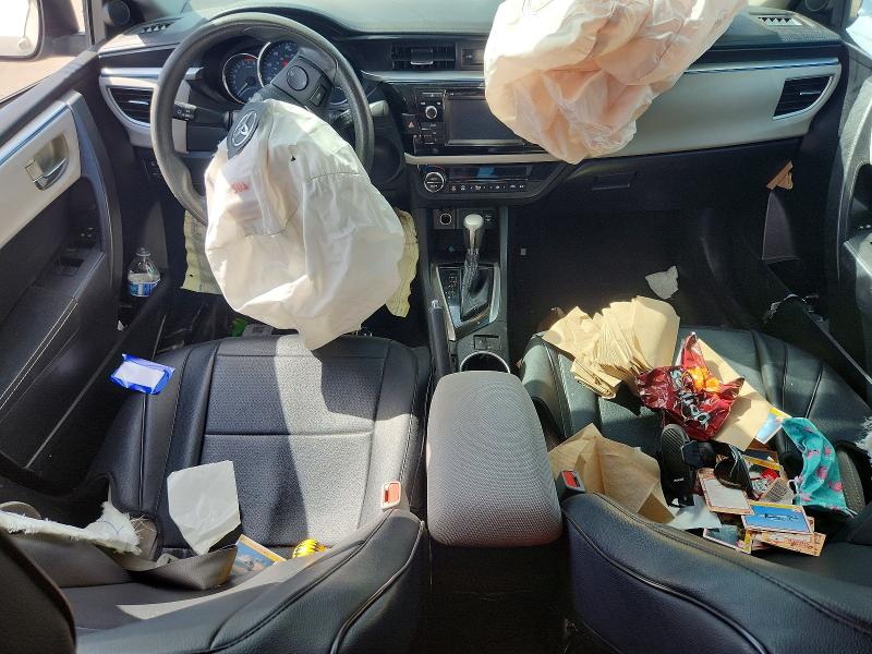 2014 Toyota Corolla VIN 5YFBURHEXEP099280 COPART salvage auction — FRONT END, Tx - Salvage Vehicle Title, sold $925 on 2026-07-23 (photo 8)