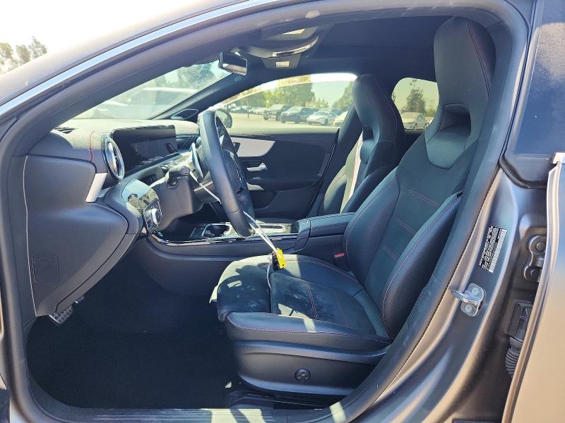 2024 Mercedes-benz Cla-klasse amg VIN W1K5J5EB9RN442954 COPART salvage auction — REAR END, CA - SALVAGE CERTIFICATE, sold $25,500 on 2026-08-25 (photo 7)