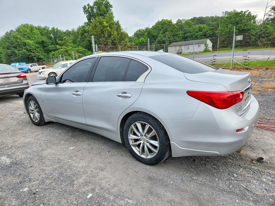 2015 Infiniti Q50 VIN JN1BV7AR3FM408075 COPART salvage auction — MINOR DENT/SCRATCHES, Pa - Cert Of Title, sold $1,550 on 2026-07-27 (photo 2)