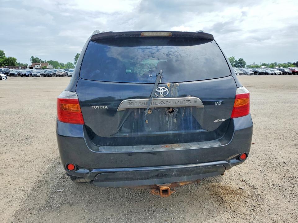2008 Toyota Highlander VIN JTEES43A682035634 COPART salvage auction — MECHANICAL, On - Permit No Brand - Unfit, sold $1,800 on 2026-07-30 (photo 6)