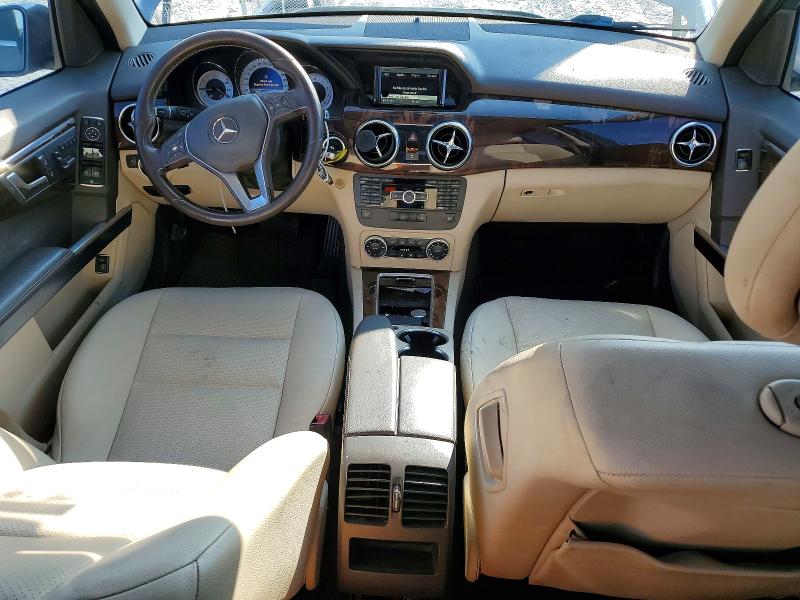 2014 Mercedes-benz Glk-klasse VIN WDCGG5HBXEG321016 COPART salvage auction — FRONT END, Fl - Cert Of Title Slvg Rebuildable, sold $2,200 on 2026-08-17 (photo 8)