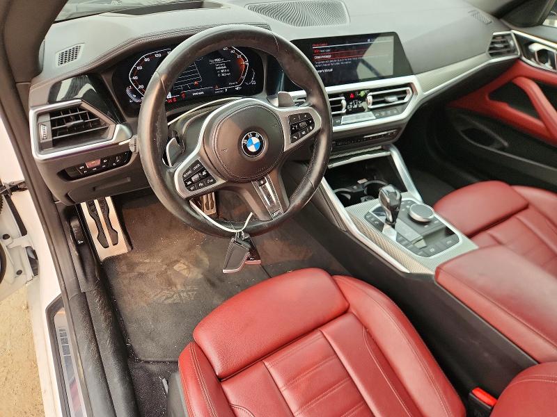 2021 BMW M4 VIN WBA53AT03MCH02364 COPART salvage auction — MINOR DENT/SCRATCHES, Nj - Cert Of Title-Salvage, sold $17,600 on 2026-07-28 (photo 8)
