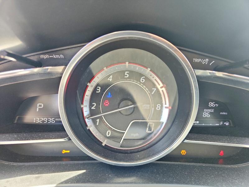 2016 Mazda 3 VIN JM1BM1M33G1281268 COPART salvage auction — REAR END, Ca - Salvage Certificate, sold $1,750 on 2026-07-16 (photo 9)