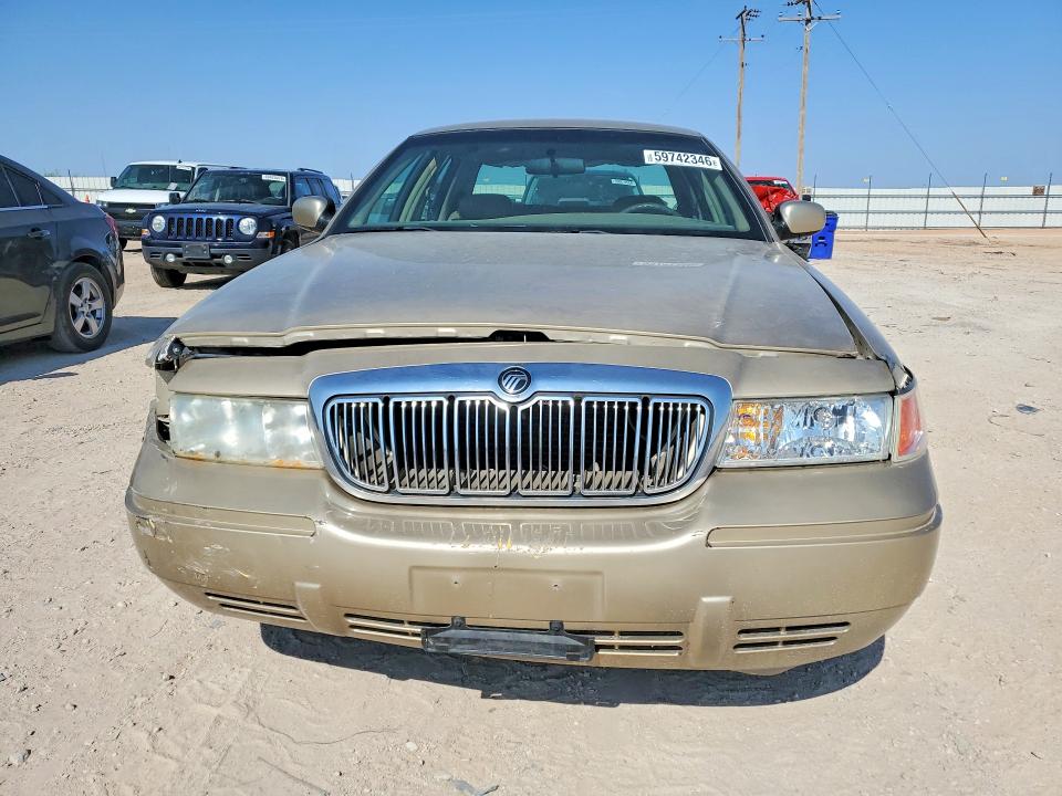 1999 Mercury Grand marquis VIN 2MEFM74W6XX617967 COPART salvage auction — FRONT END, TX - SALVAGE VEHICLE TITLE (P), sold $1,050 on 2026-07-22 (photo 5)
