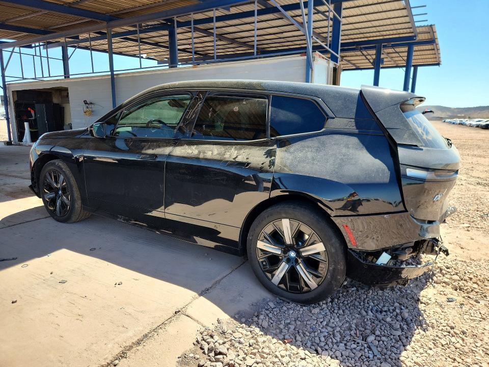 2025 BMW Ix VIN WB523CF07SCT06571 COPART salvage auction — REAR END, Salvage Title, sold $17,000 on 2026-08-25 (photo 2)