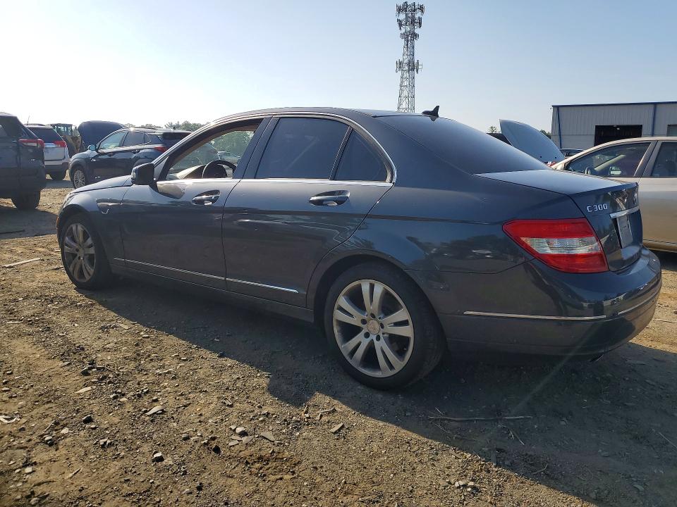 2011 Mercedes-benz C class VIN WDDGF8BB4BF542170 COPART salvage auction — SIDE, Nj - Cert Of Title-Salvage, sold $425 on 2026-07-27 (photo 2)