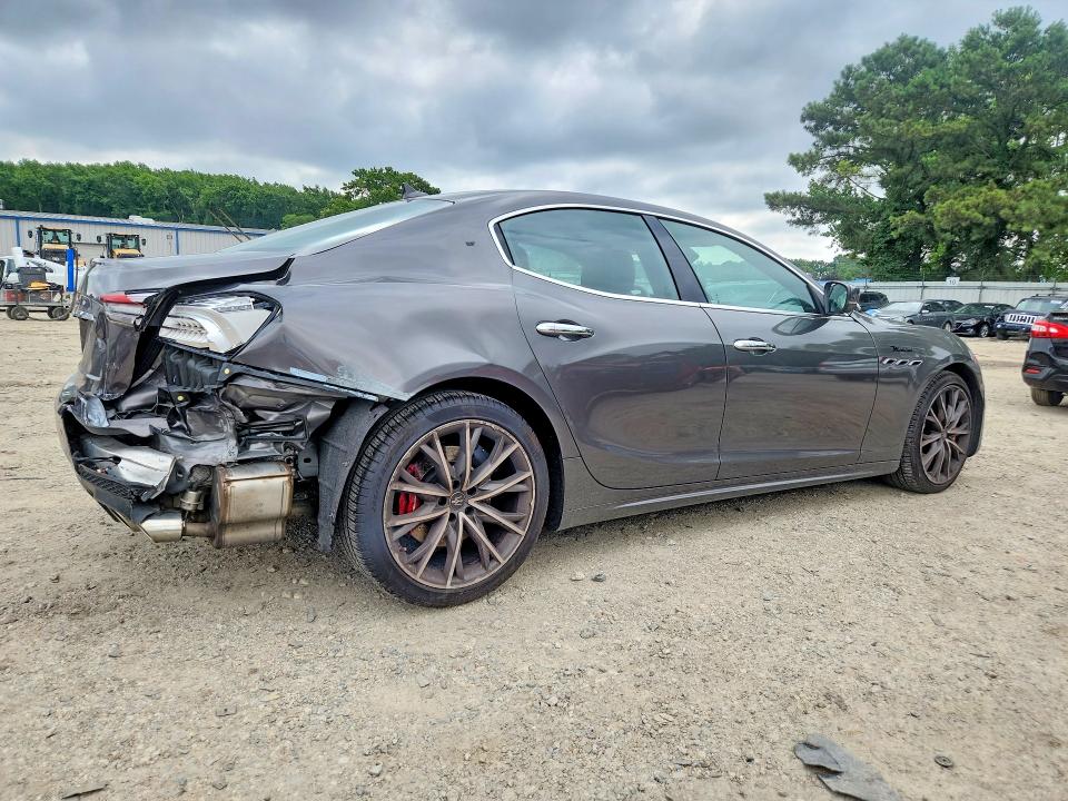 2023 Maserati Ghibli VIN ZAM57YTM6PX413973 COPART salvage auction — REAR END, VA - CERT OF TITLE - SALVAGE, sold $2,900 on 2026-07-21 (photo 3)