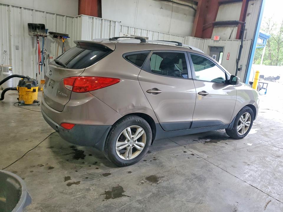 2012 Hyundai VIN KM8JU3AC5CU520531 COPART salvage auction — FRONT END, Ny - Mv-907A Salvage Certificate, sold $1,900 on 2026-07-27 (photo 3)