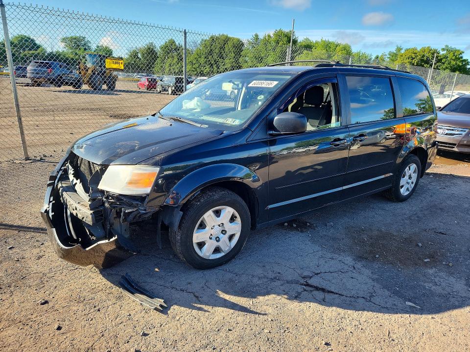 2010 Dodge Grand caravan VIN 2D4RN4DE4AR372697 COPART salvage auction — FRONT END, PA - CERTIFICATE OF SALVAGE, sold $15 on 2026-08-12 (photo 1)