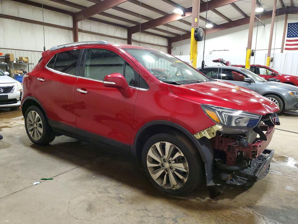 2017 Buick Encore VIN KL4CJASB6HB260220 COPART salvage auction — FRONT END, Pa - Certificate Of Salvage, sold $2,250 on 2026-07-31 (photo 4)