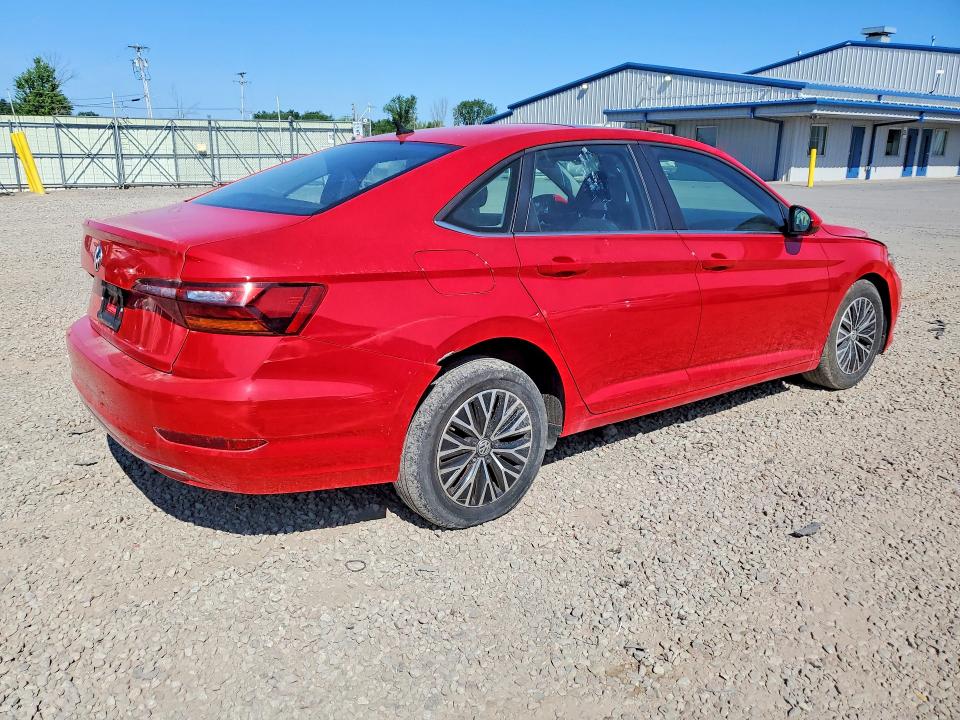 2019 Volkswagen Jetta VIN 3VWC57BUXKM111692 COPART salvage auction — FRONT END, Wv - Certificate Of Title (P), sold $2,500 on 2026-08-02 (photo 3)