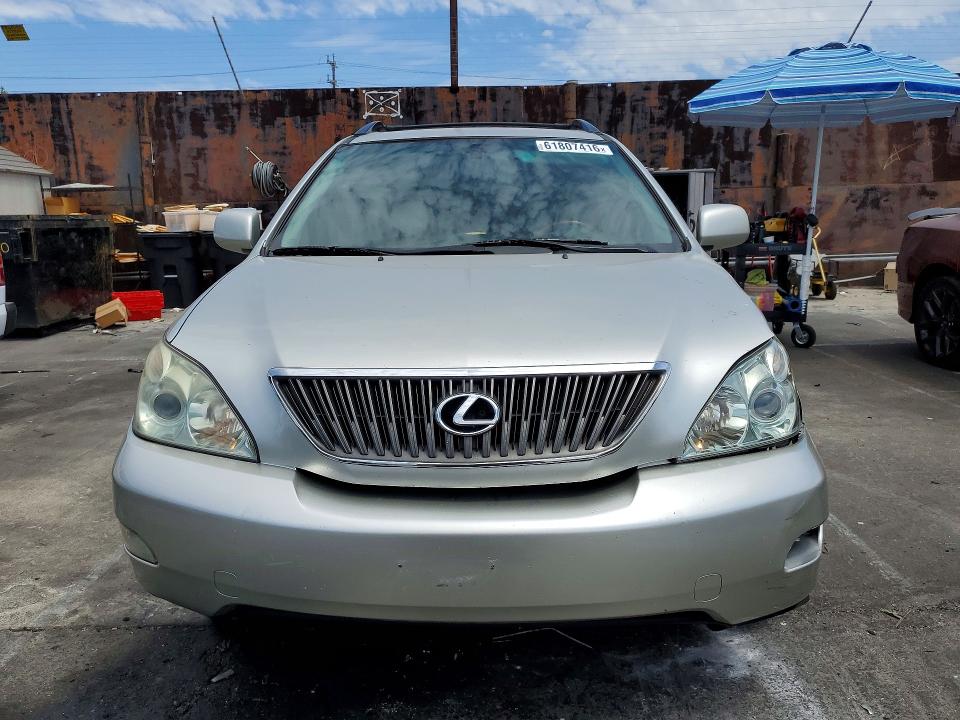 2005 Lexus Rx 330 VIN JTJGA31U150050652 COPART salvage auction — FRONT END, Ca - Dis/Dlr/Exp Only Clean Title, sold $1,200 on 2026-07-29 (photo 5)