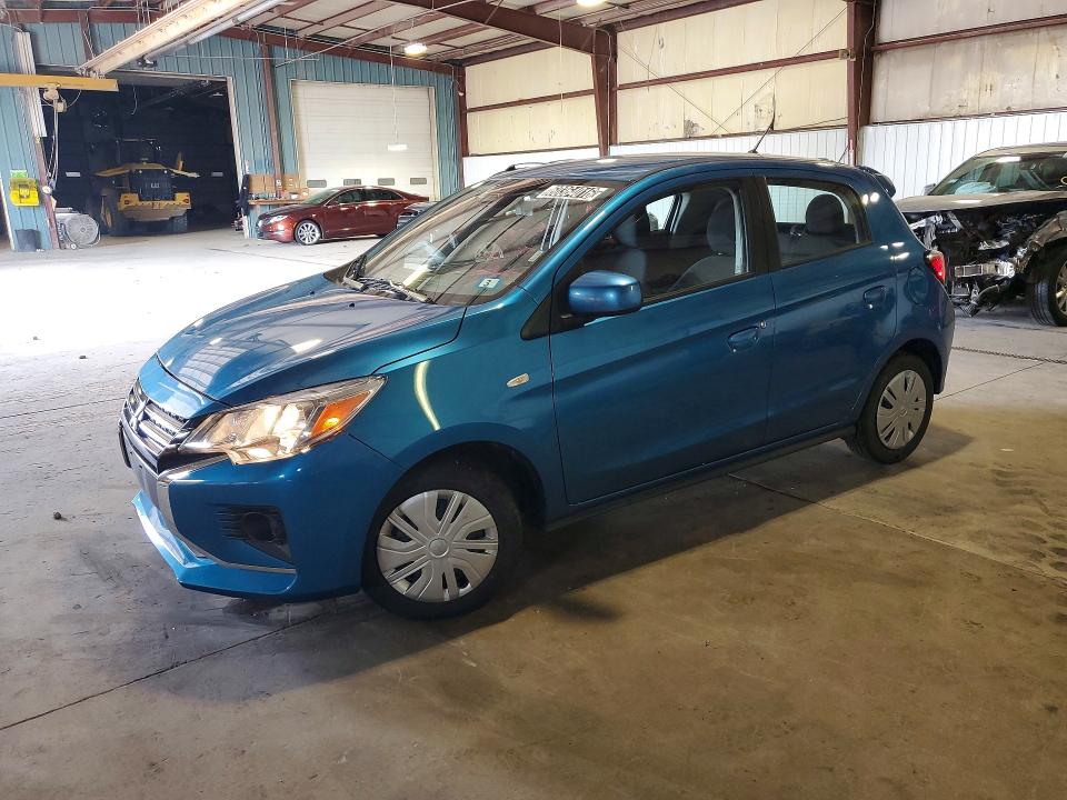 2024 Mitsubishi Mirage VIN ML32AUHJ4RH021154 COPART salvage auction — UNDERCARRIAGE, IA - CERTIFICATE OF TITLE (P), sold $6,800 on 2026-07-13 (photo 1)