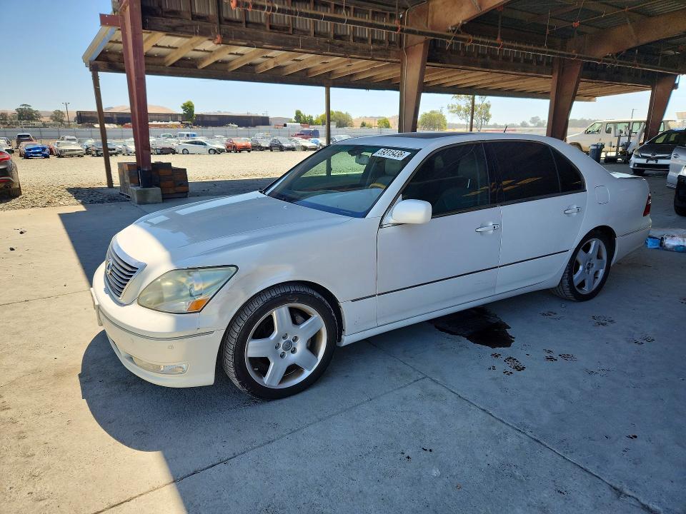 2005 Lexus Ls 430 VIN JTHBN36F855000070 COPART salvage auction — REAR END, Ca - Salvage Certificate, sold $1,150 on 2026-07-16 (photo 1)