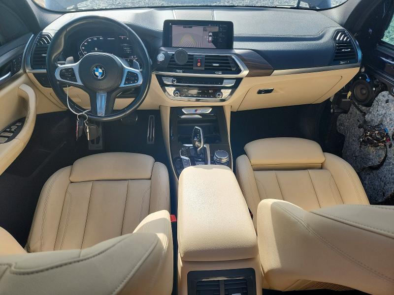 2021 BMW X3 VIN 5UXTY9C09M9G42791 COPART salvage auction — SIDE, Fl - Cert Of Title Slvg Rebuildable, sold $11,600 on 2026-07-17 (photo 8)