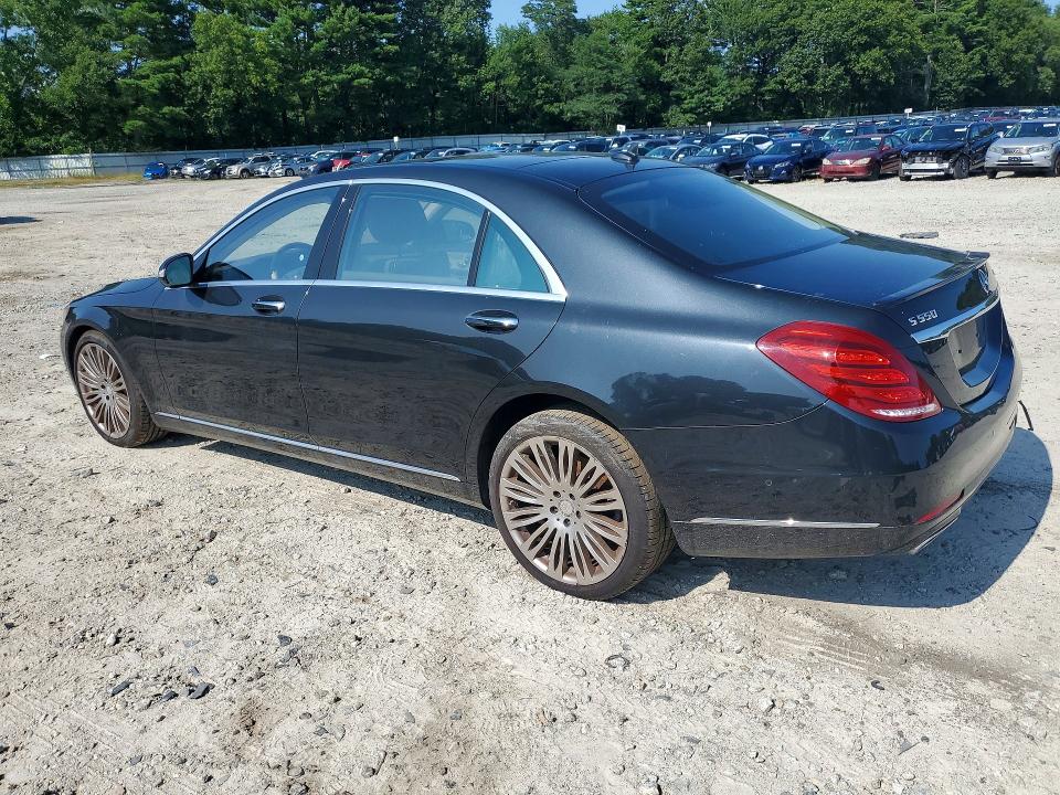 2016 Mercedes-benz S-klasse VIN WDDUG8FB4GA246385 COPART salvage auction — WATER/FLOOD, Ma - Cert Of Title-Reconstrctd Fld, sold $8,300 on 2026-08-10 (photo 2)