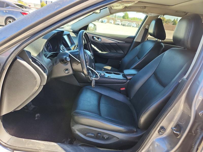 2016 Infiniti Q50 VIN JN1EV7APXGM303546 COPART salvage auction — SIDE, Ca - Salvage Certificate, sold $200 on 2026-07-29 (photo 7)