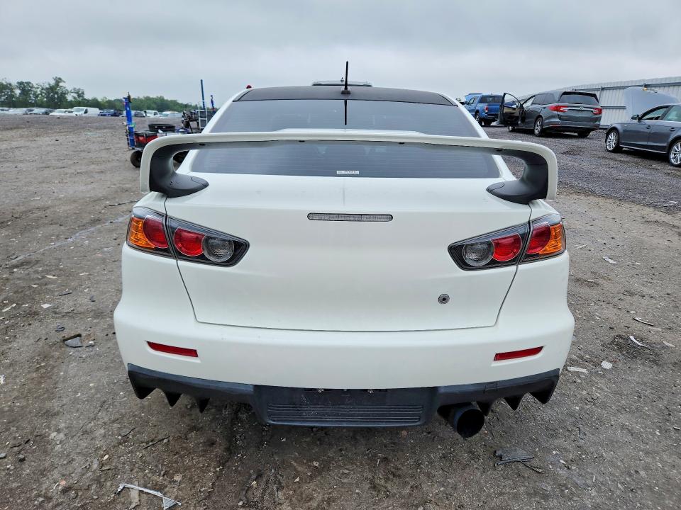 2011 Mitsubishi Lancer evolution VIN JA32W8FV3BU046909 COPART salvage auction — FRONT END, VA - CERT OF TITLE - SALVAGE, sold $8,800 on 2026-08-12 (photo 6)