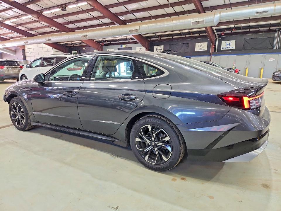 2025 Hyundai Sonata VIN KMHL64JA2SA478777 COPART salvage auction — FRONT END, Wi - Certificate Of Title (P), sold $7,200 on 2026-07-20 (photo 2)