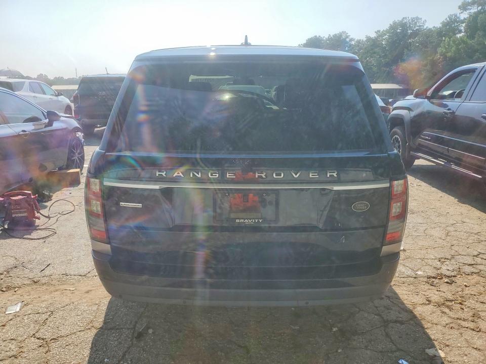 2016 Land rover RANGE ROVER VIN SALGS2EF8GA295590 COPART salvage auction — MECHANICAL, Ga - Certificate Of Title, sold $2,300 on 2026-08-20 (photo 6)