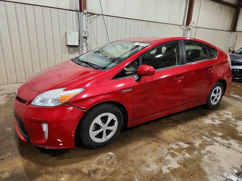 2013 Toyota Prius VIN JTDKN3DU3D5579566 COPART salvage auction — FRONT END, Pa - Certificate Of Salvage, sold $3,750 on 2026-07-17 (photo 1)