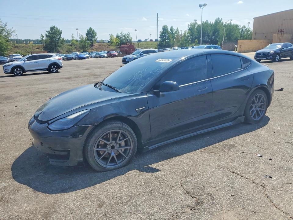 2022 Tesla Model 3 VIN 5YJ3E1EA2NF187191 — COPART salvage auction photo
