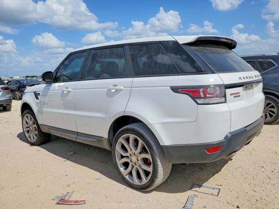 2015 Land rover Range rover sport VIN SALWR2TF7FA506304 COPART salvage auction — MINOR DENT/SCRATCHES, TX - CERTIFICATE OF TITLE (P), sold $4,550 on 2026-07-30 (photo 2)