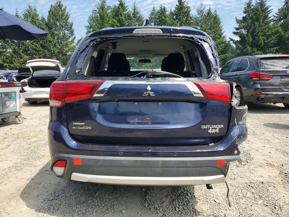 2018 Mitsubishi Outlander VIN JA4AZ3A36JJ001146 COPART salvage auction — REAR END, Wa - Bill Of Sale, sold $125 on 2026-07-28 (photo 6)