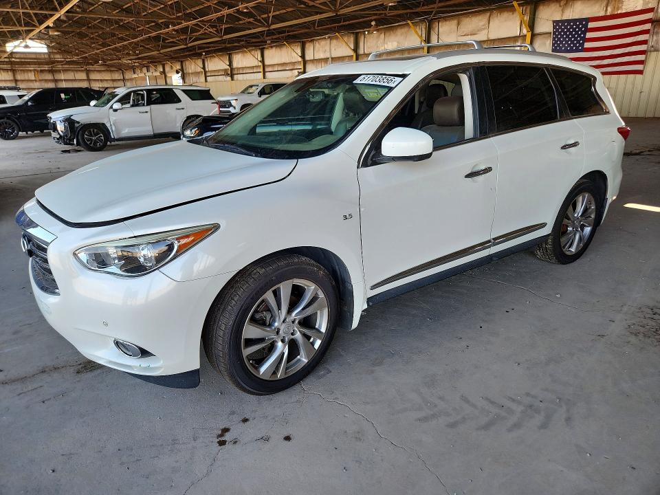 2015 Infiniti Qx60 VIN 5N1AL0MM1FC541036 COPART salvage auction — MINOR DENT/SCRATCHES, Az - Certificate Of Title, sold $475 on 2026-07-27 (photo 1)