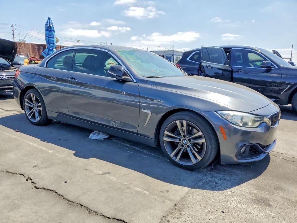 2014 BMW 4er VIN WBA3V7C50EP771262 COPART salvage auction — REAR END, Ca - Salvage Certificate, sold $2,050 on 2026-08-12 (photo 4)